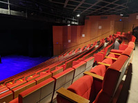 Visite guidée du Théâtre des 2 Points de la MJC de Rodez