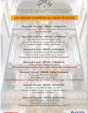 Les orgues chantent au coeur de Rodez
