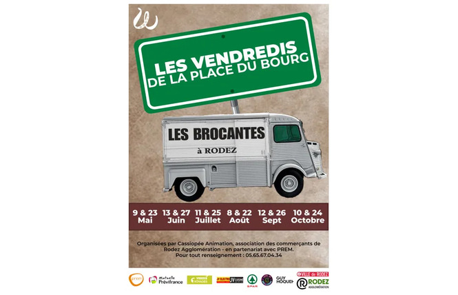 Brocante Place du Bourg Rodez 1 - Rodez