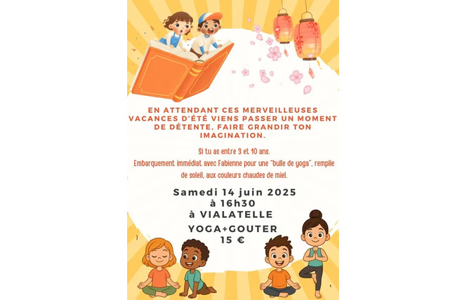 Bulle et Lune : Atelier yoga enfant 1 - Onet-le-Château