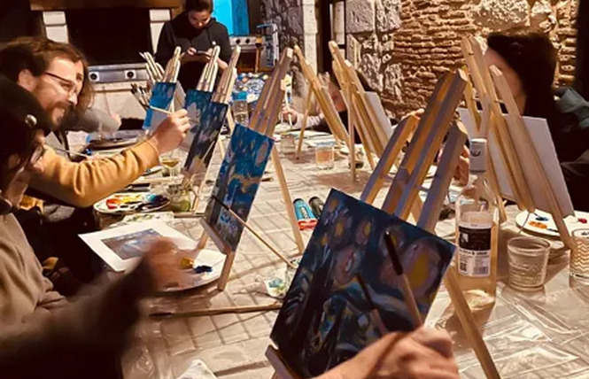 Apéro Peinture au café Ô P'tit Bonheur 1 - Rodez