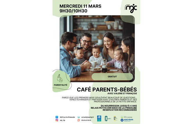 CAFÉ : Parents-Bébés 1 - Luc-la-Primaube
