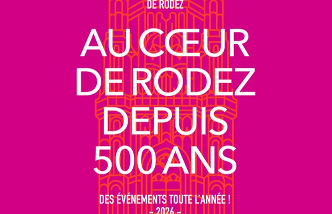 500 ANS CLOCHER CATHÉDRALE - Mise en lumière artistique du clocher 2 - Rodez