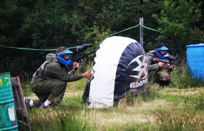 Vert Tea Jeu - Paint ball 1 - Le Monastère