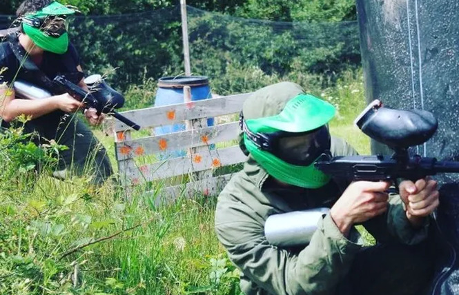 Vert Tea Jeu - Paint ball 2 - Le Monastère