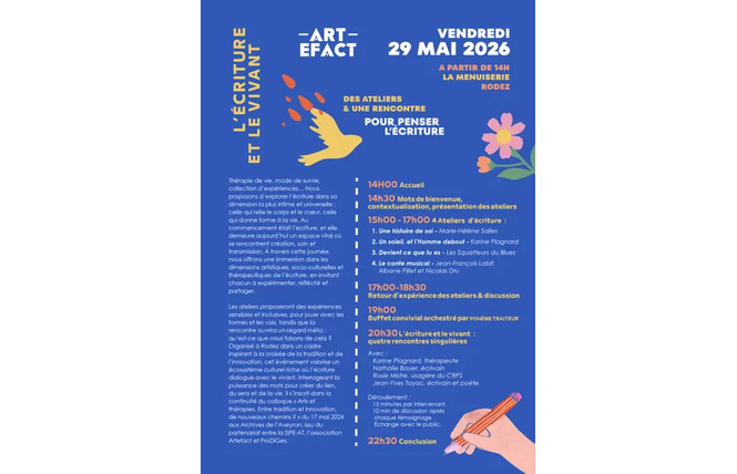 L'écriture et le vivant 1 - Rodez