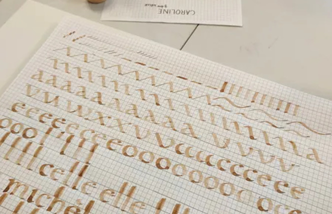 Cours de calligraphie latine 2 - Rodez